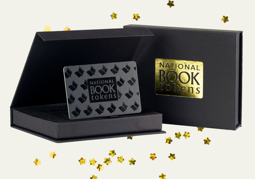 black gift card in a black magnetic gift box