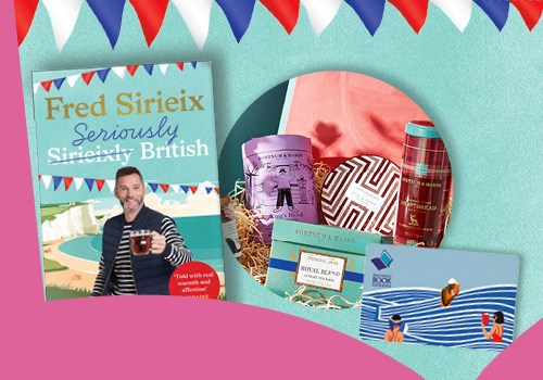 This Father's Day, win a signed copy of Fred Sirieix's Seriously British, a £50 National Book Token, and a Fortnum & Mason gift box