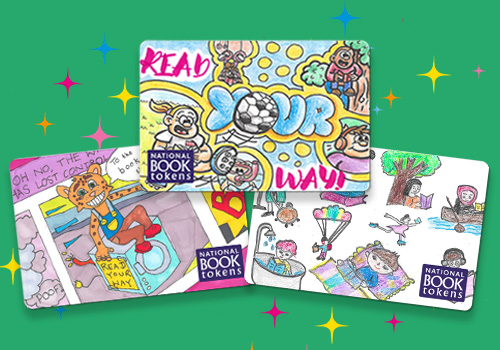 This year's Design a National Book Tokens gift card winners